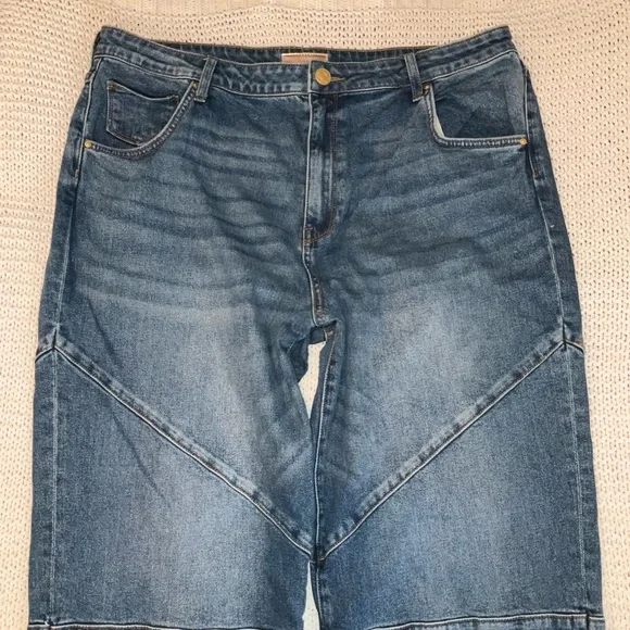 Kut from the Kloth Sienna High Rise Wide Leg With Panel - Picture 8 of 16